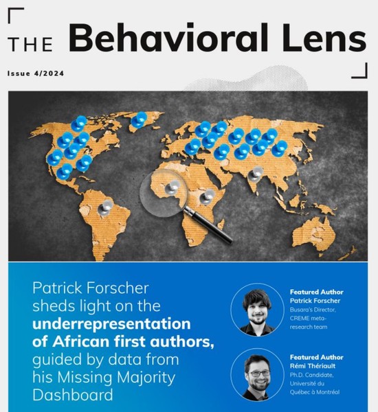 Who does behavioral science? Introducing the Missing Majority dashboard